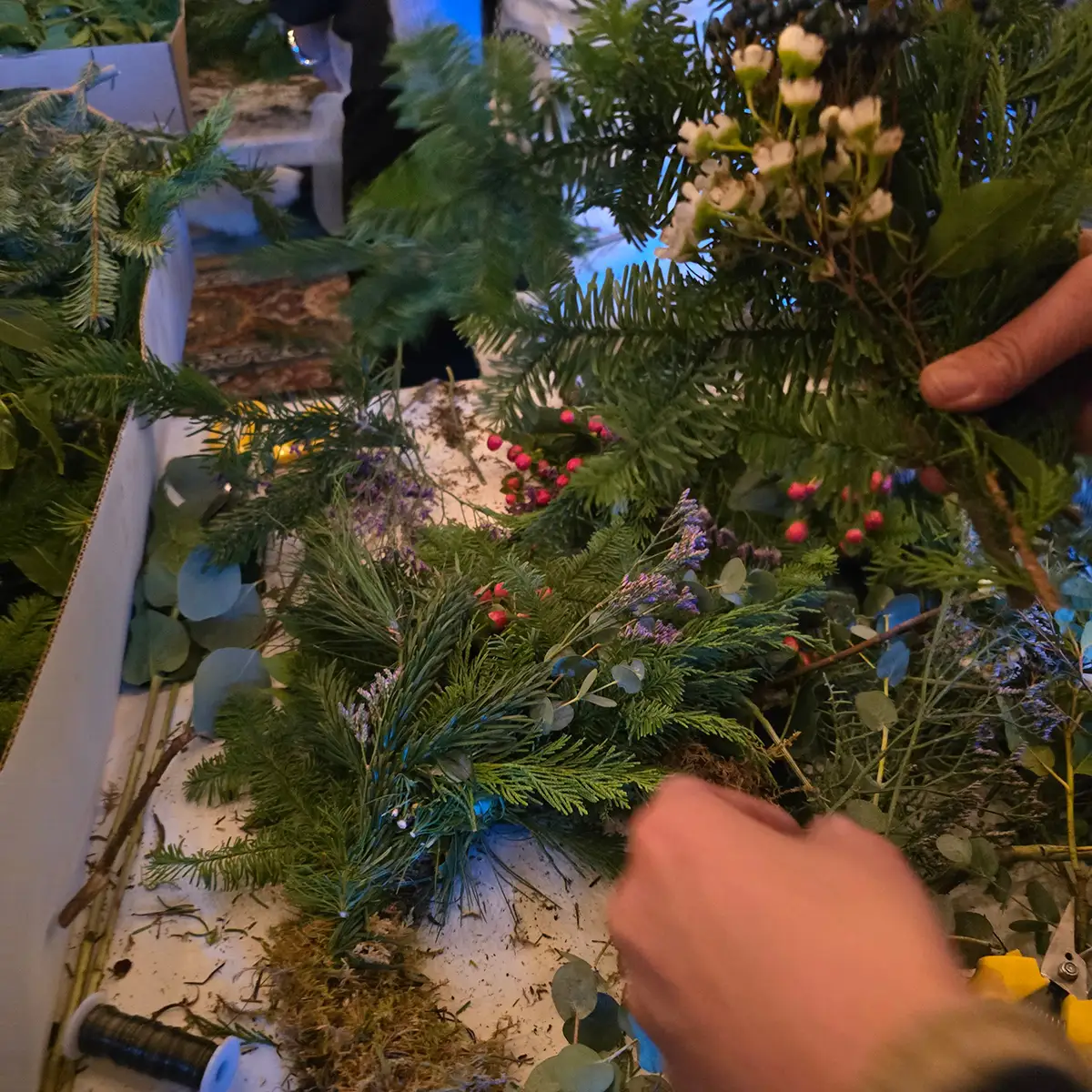 Christmas Wreath Workshop